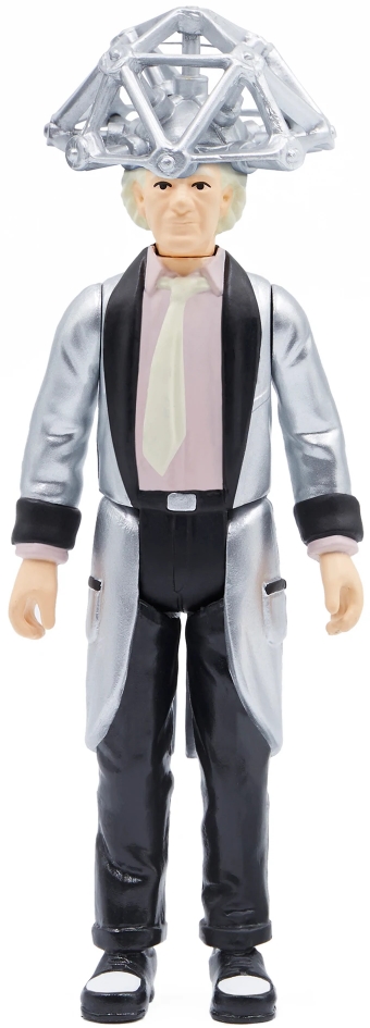 фото Фигурка reaction figure back to the future: fifties doc brown – wave 2 (9 см) super7