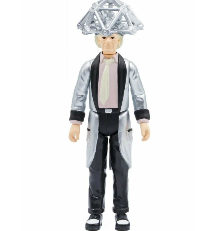 Фигурка ReAction Figure Back To The Future:  Fifties Doc Brown  – Wave 2 (9 см)