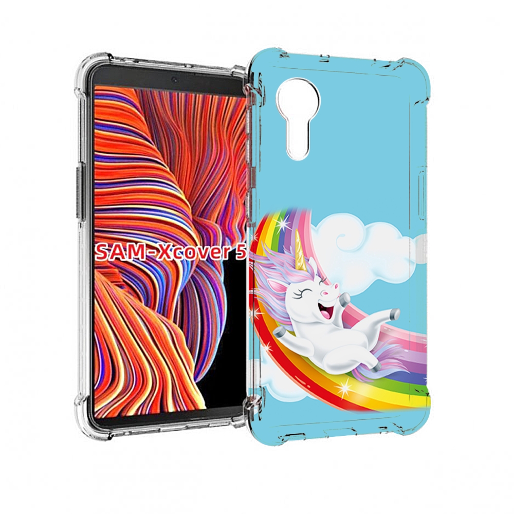 

Чехол MyPads единорог-на-радуге для Samsung Galaxy Xcover 5, Прозрачный, Tocco