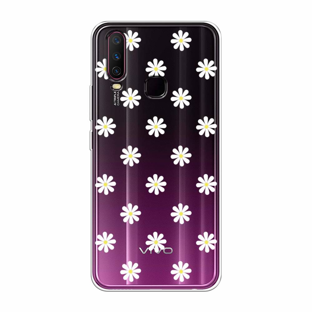 

Силиконовый чехол "Маленькие ромашки" на Vivo Y17, 261750-8