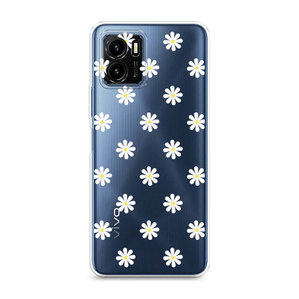 

Силиконовый чехол "Маленькие ромашки" на Vivo Y15s, 265650-8