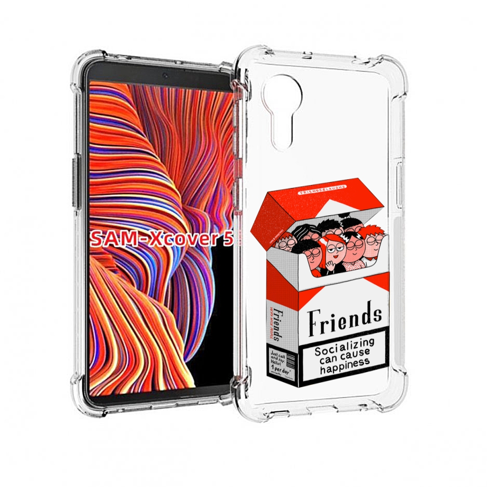 

Чехол MyPads друзья для Samsung Galaxy Xcover 5, Прозрачный, Tocco