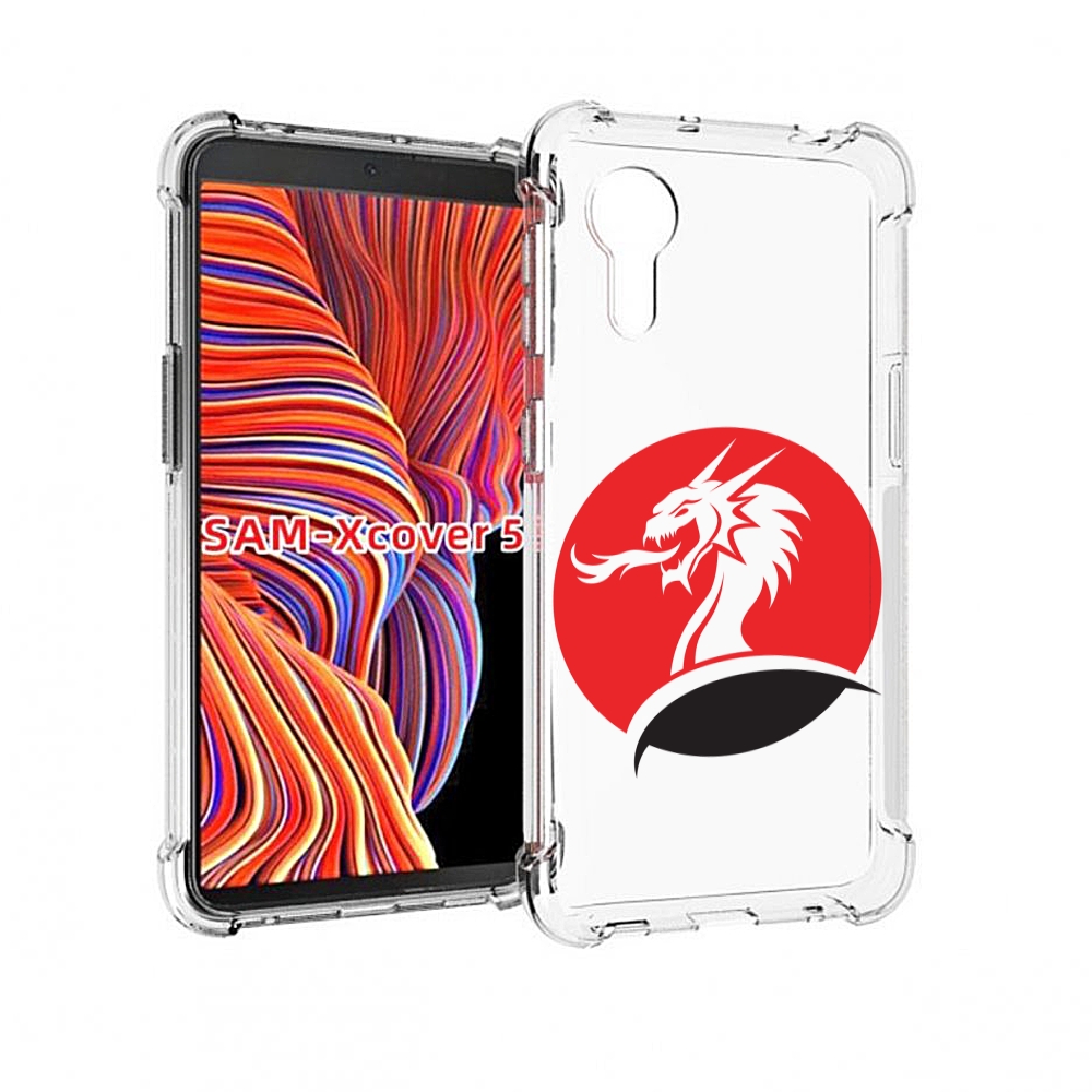 

Чехол MyPads дракон-рисунок для Samsung Galaxy Xcover 5, Прозрачный, Tocco