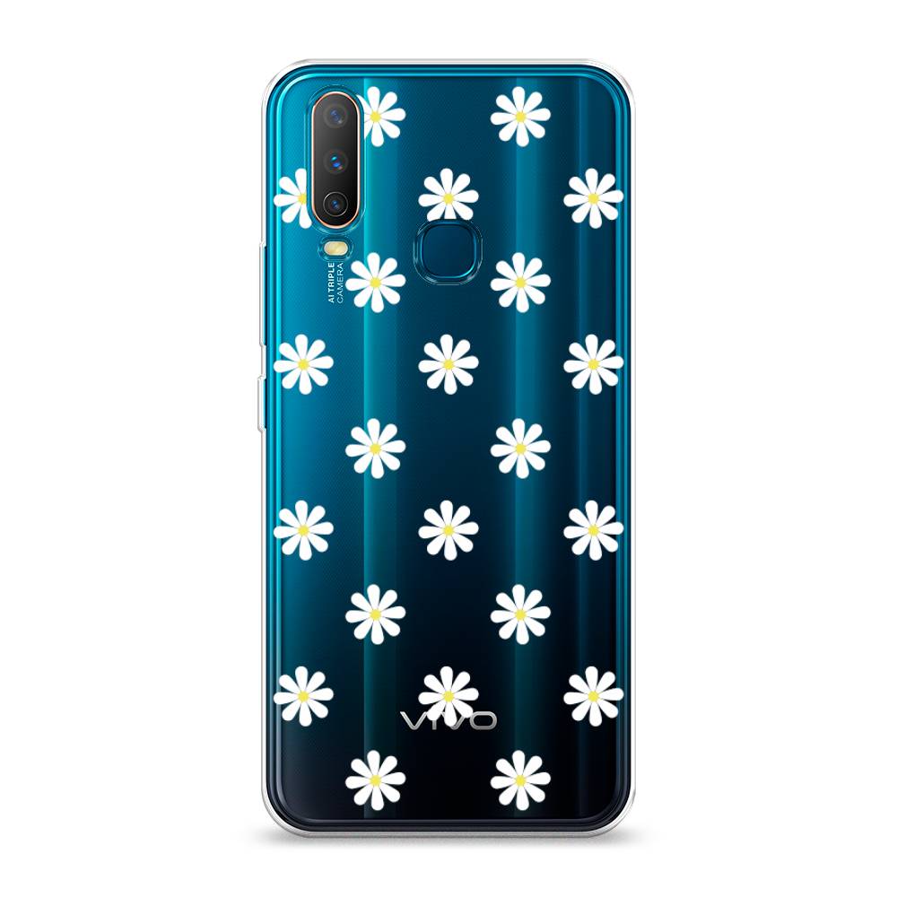 

Силиконовый чехол "Маленькие ромашки" на Vivo Y12, 261850-8