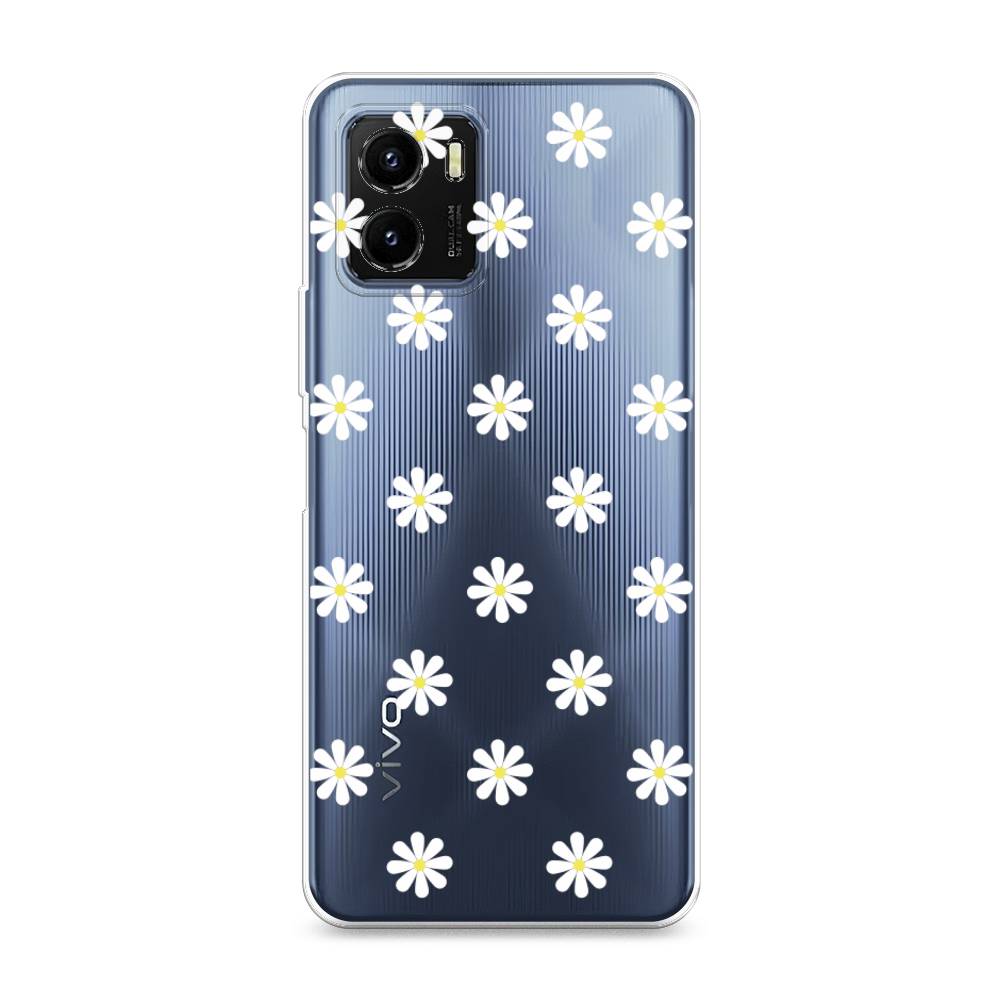 

Силиконовый чехол "Маленькие ромашки" на Vivo Y10, 266450-8
