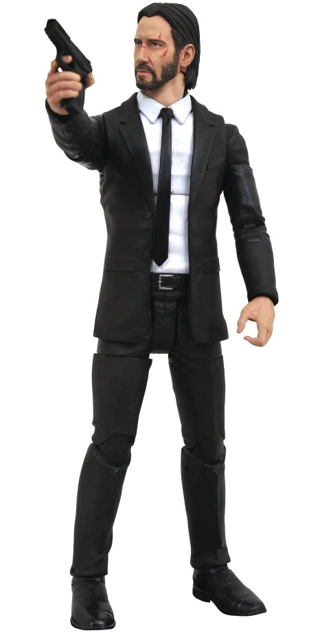 фото Фигурка john wick: john wick action figure (18 см) diamond select toys