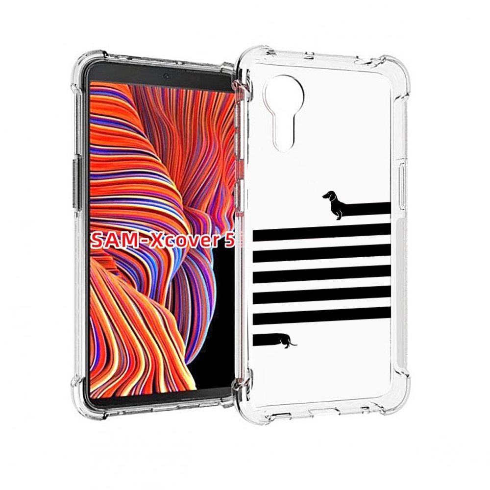 

Чехол MyPads длинная-такса для Samsung Galaxy Xcover 5, Прозрачный, Tocco