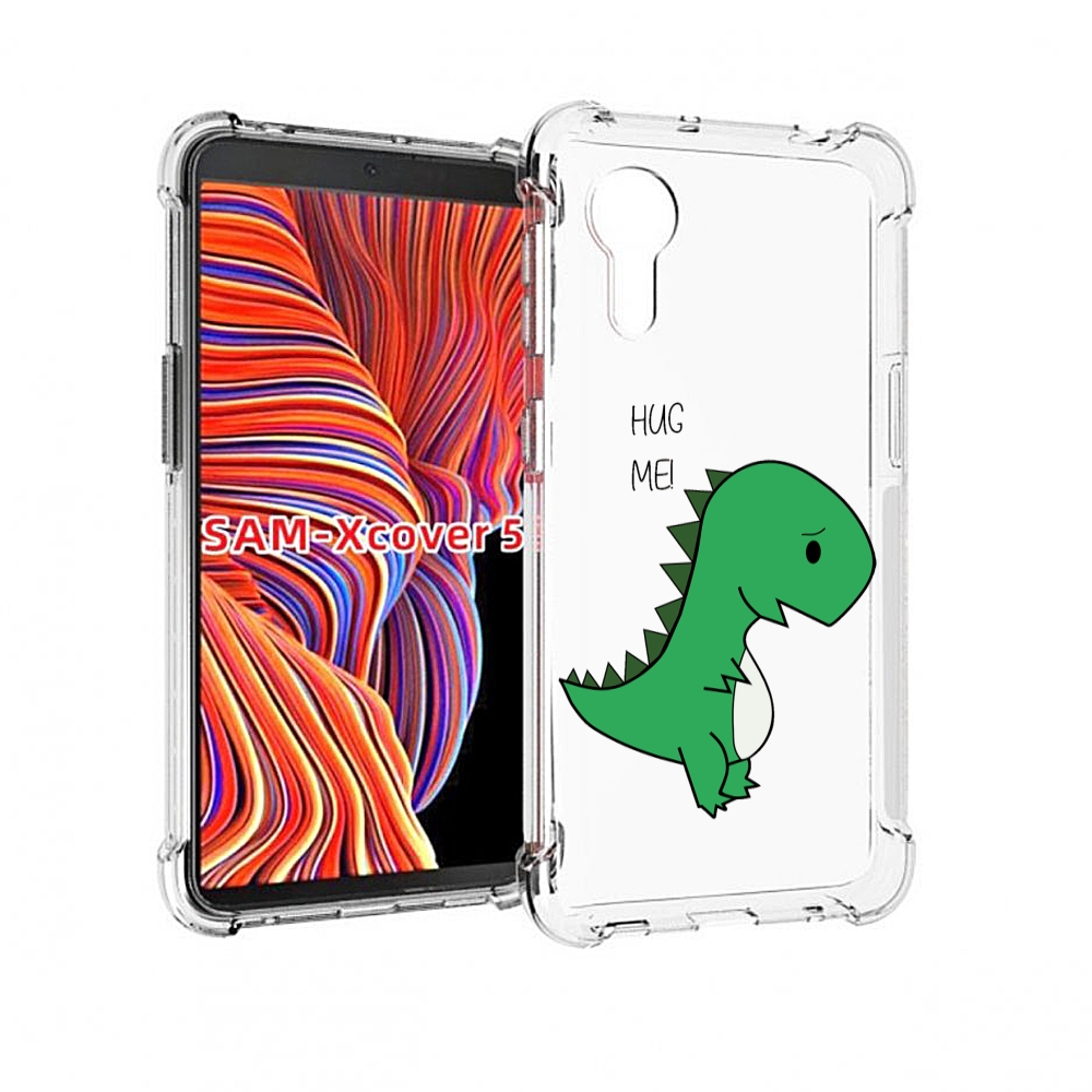 

Чехол MyPads динозаврик для Samsung Galaxy Xcover 5, Прозрачный, Tocco