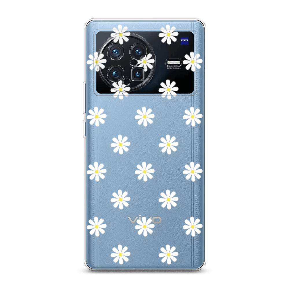 

Силиконовый чехол "Маленькие ромашки" на Vivo X Note, 266950-8