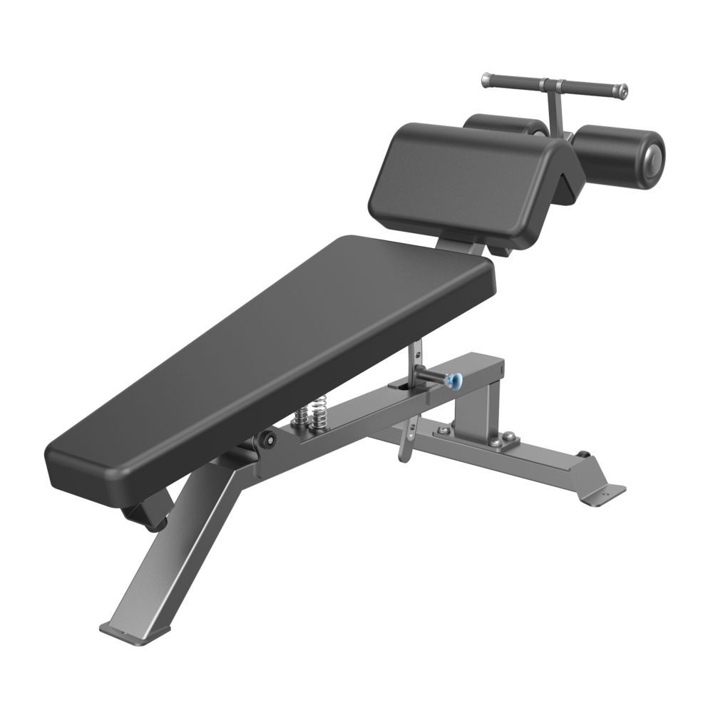 фото Скамья для пресса регулируемая (adjustable decline bench) dhz fitness