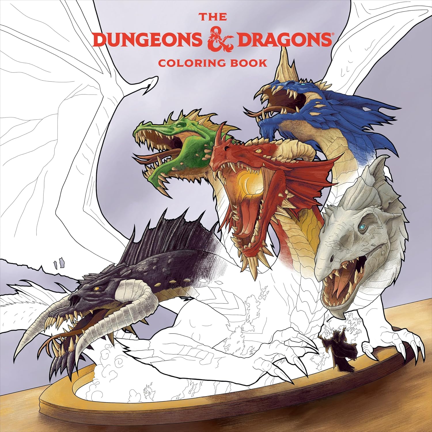 

Dungeons & Dragons Coloring Book The. Official Dungeons & Dragons