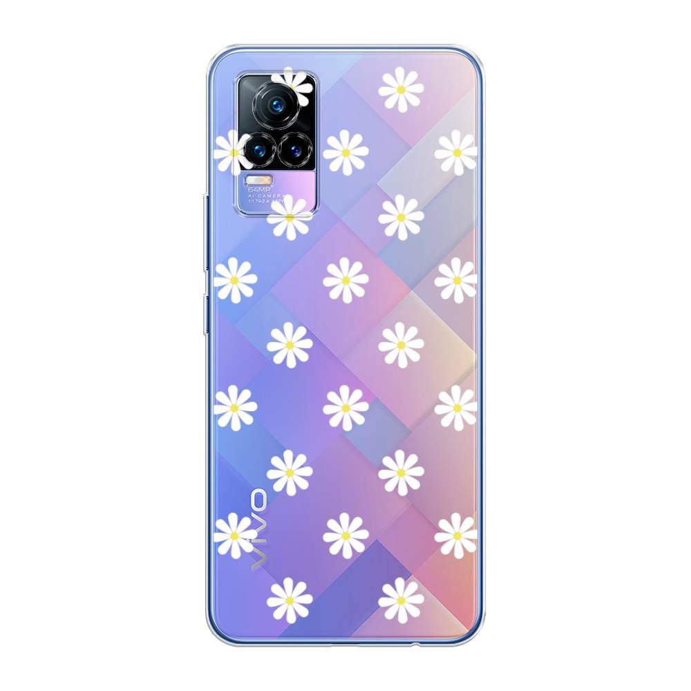 

Силиконовый чехол "Маленькие ромашки" на Vivo V21e 4G, 264550-8