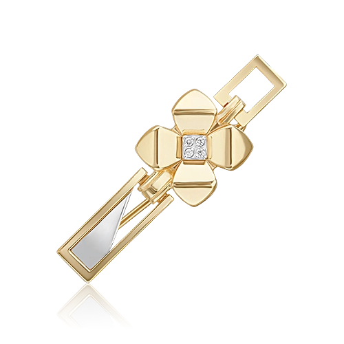 

Брошь из золота PLATINA jewelry 04-0269-00-101-1121, бриллиант, 04-0269-00-101-1121