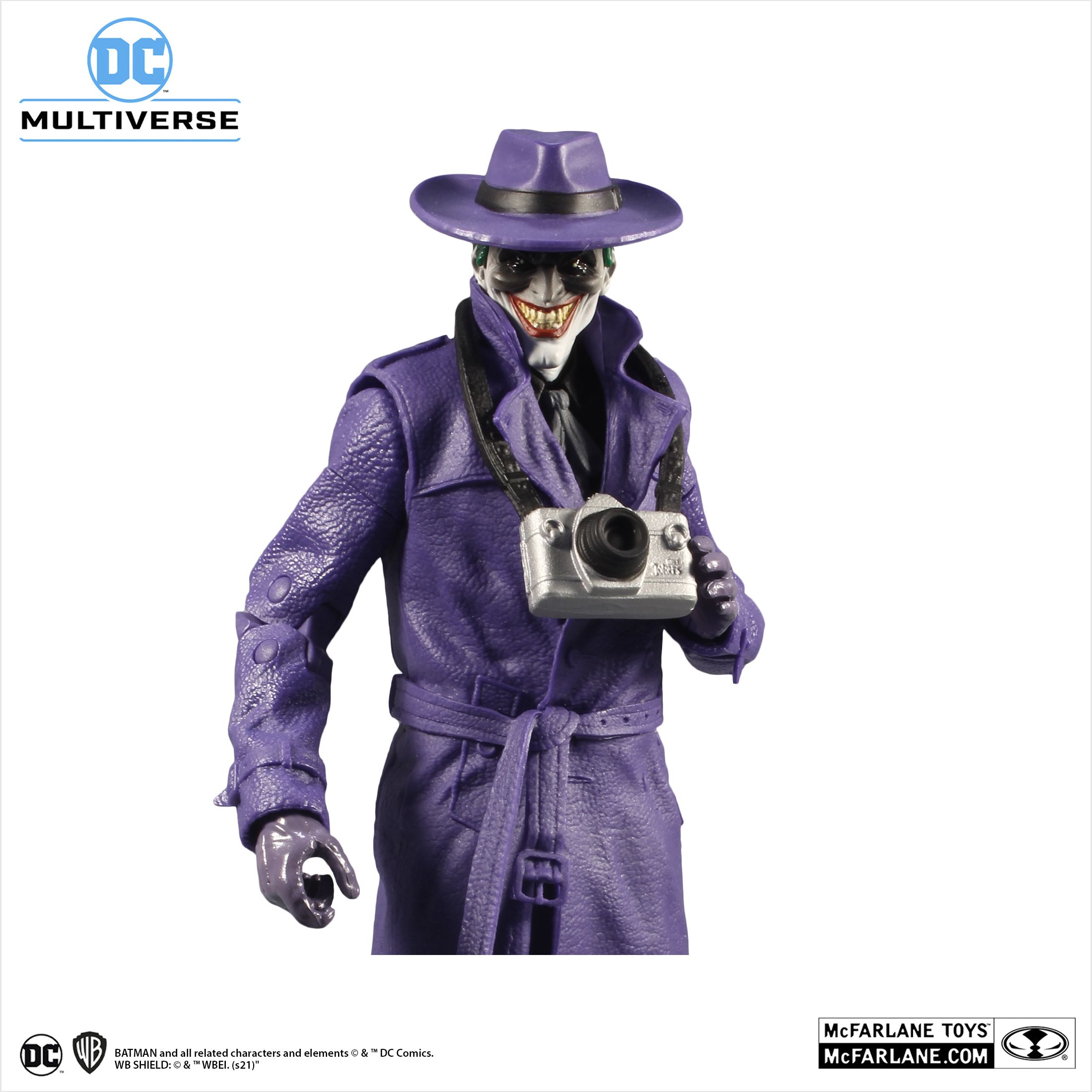 фото Фигурка dc multiverse batman: three jokers – the joker the comedian (18 см) mcfarlane toys