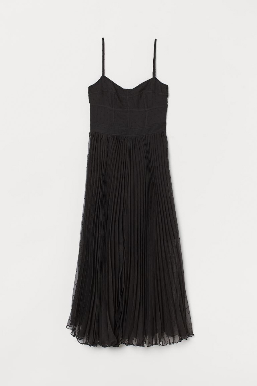 

Платье женское H&M 832279001 черное 32 EU, Черный, 832279