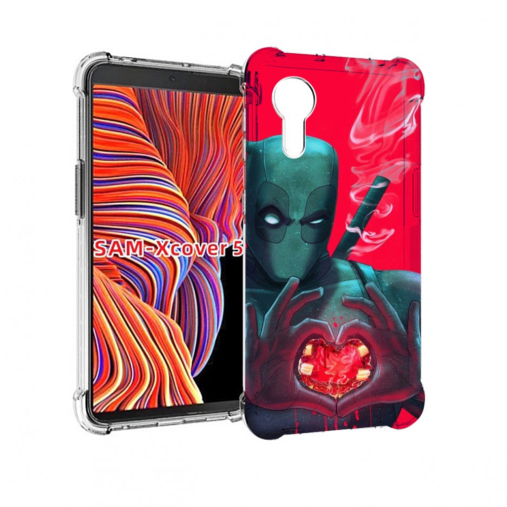 

Чехол MyPads дедпул-в-сердце для Samsung Galaxy Xcover 5, Прозрачный, Tocco