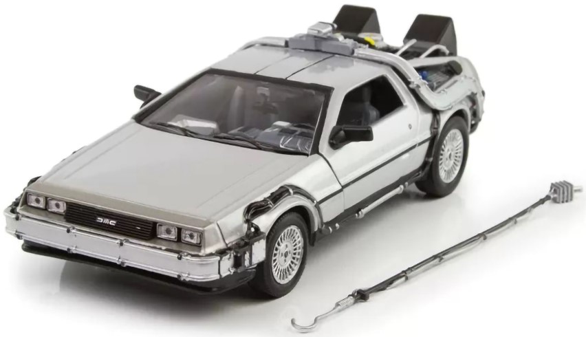 

Модель машинки – реплика Back To The Future: Part I – Delorean Time Machine (масштаб 1:24)