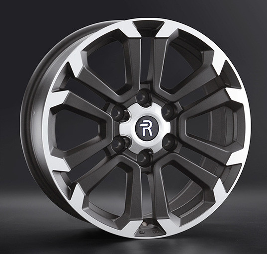

Колесный диск Replay MI168 (MBF) 7.5xR17 ET38 6*139.7 D67.1, Черный;серебристый