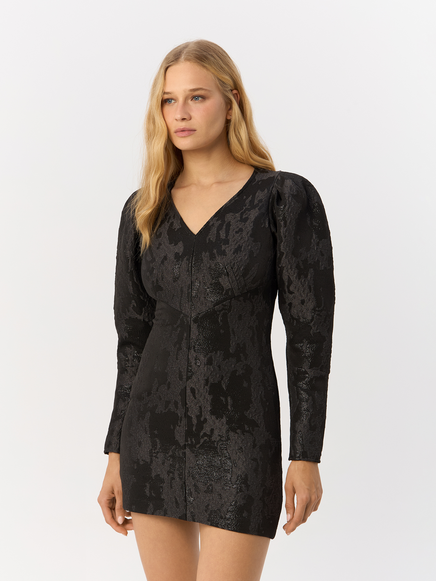 

Платье женское H&M 928516001 черное 36 EU, Черный, 928516