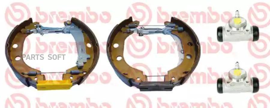 

BREMBO Ремкомплект тормозных колодок BREMBO k68064