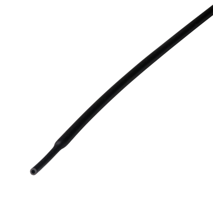 Термоусаживаемая трубка REXANT 1,00,5 мм, черная, 1 м