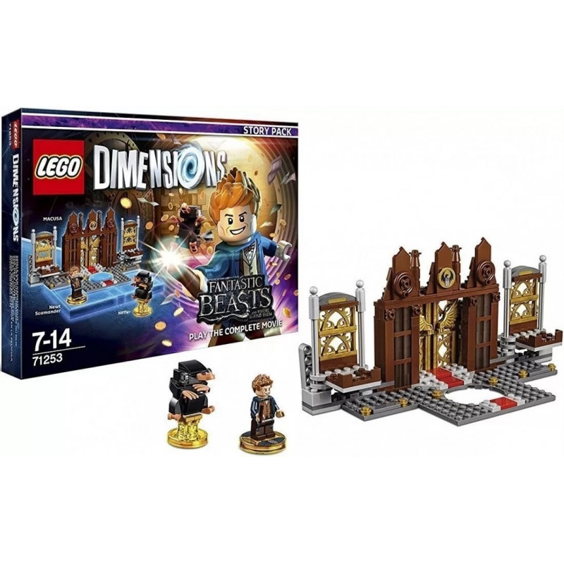 LEGO Dimensions Story Pack - Fantastic Beasts (MACUSA, Newt Scamander, Niffler) fantastic beasts and where to find them newt scamander a movie scrapbook