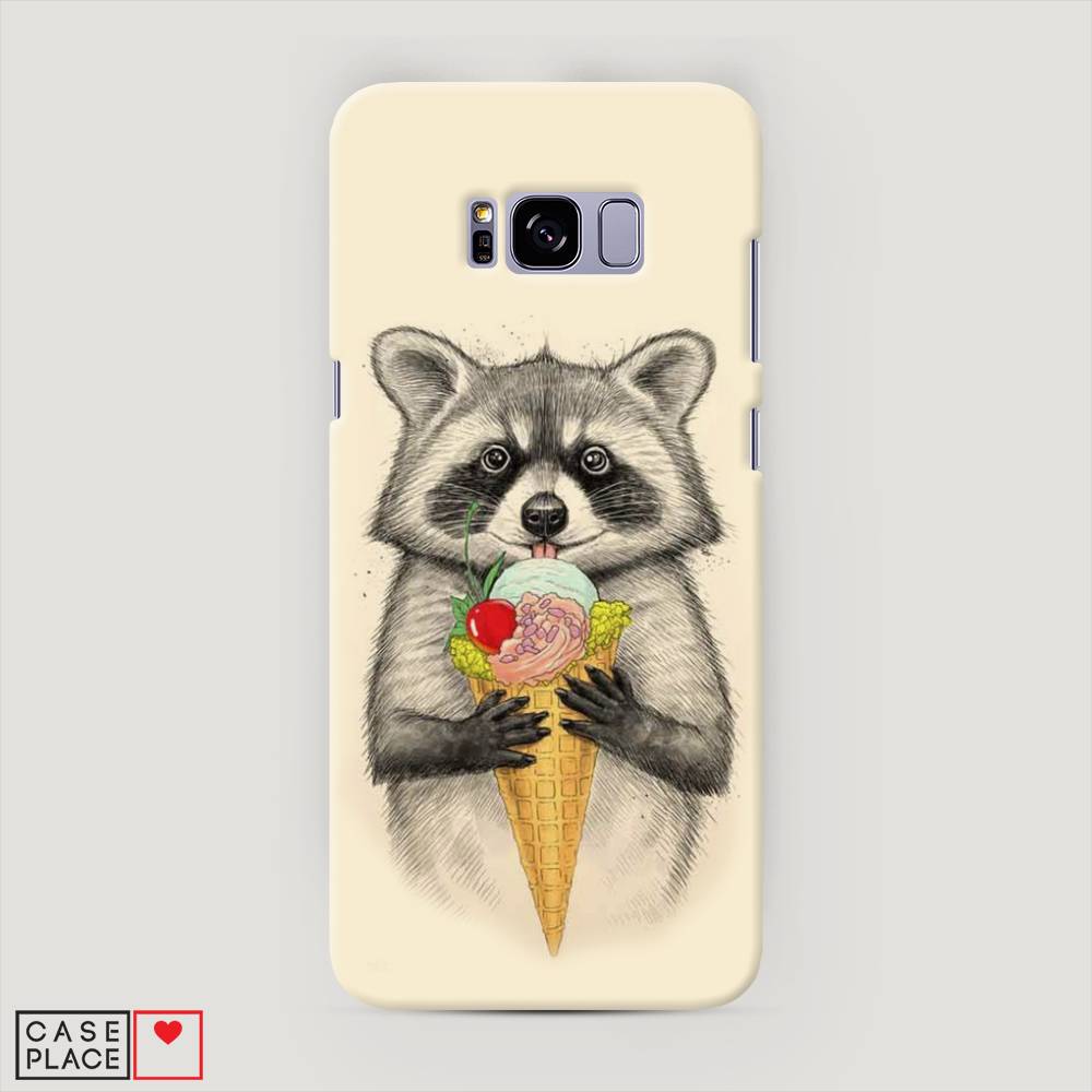 

Чехол Awog "Енот с мороженым" для Samsung Galaxy S8 +, 24820-7