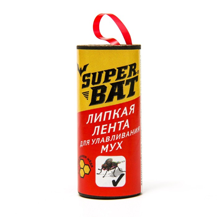 Липкая лента от мух Super Bat