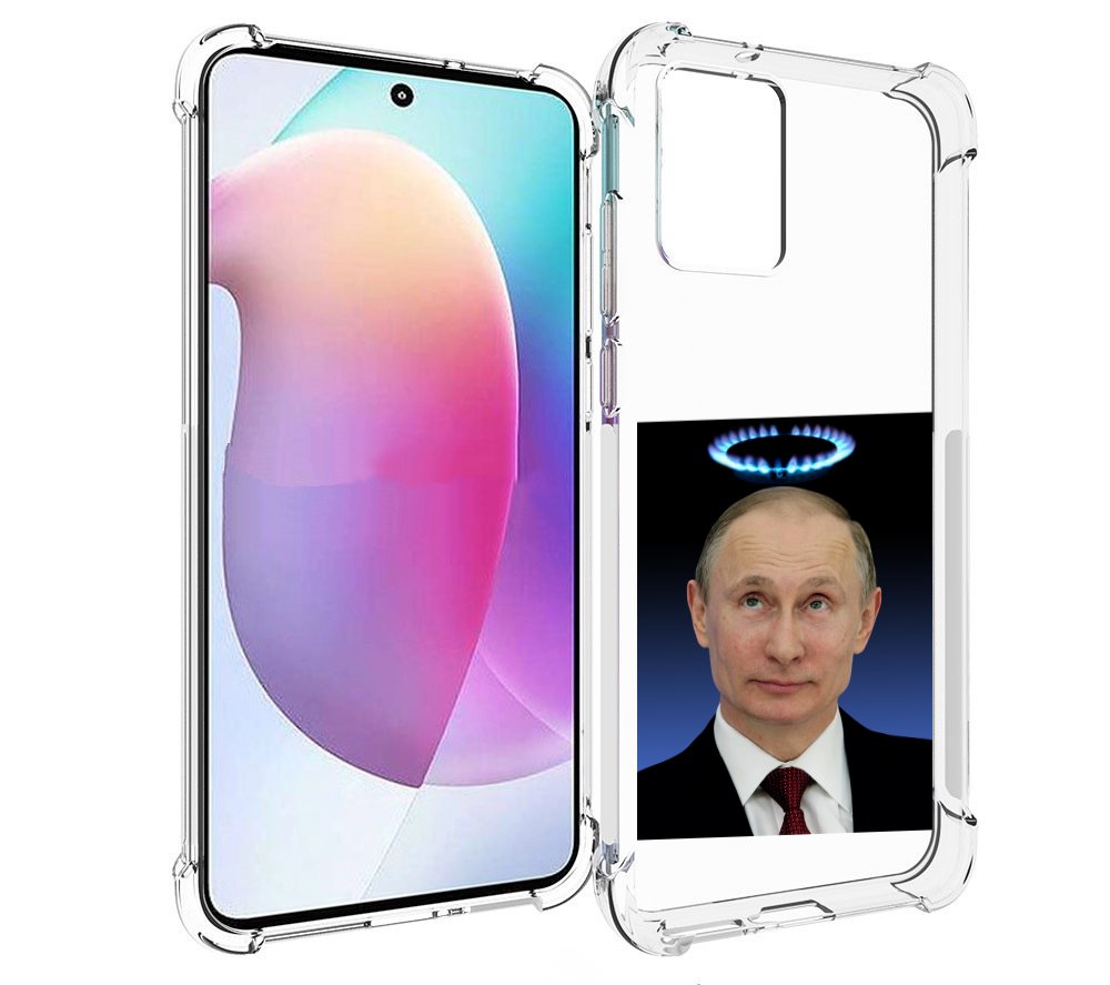 

Чехол MyPads святой газ для Motorola Edge 30 Neo, Прозрачный, Tocco