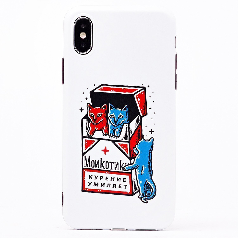 

Чехол накладка SC175 BaseMarket для Apple iPhone X (004)