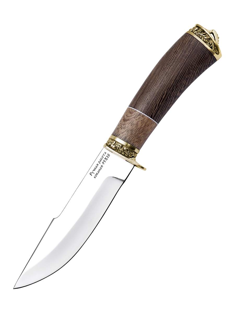 

Нож туристический Витязь B1-941TPK (Фрегат), сталь 95Х18, Золотистый;коричневый, Фрегат