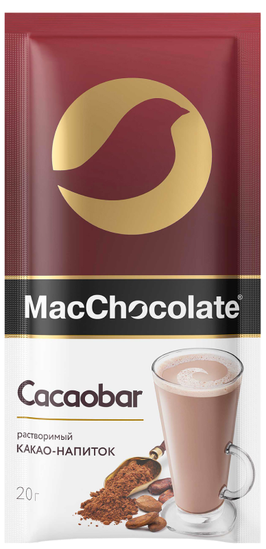 

Горячий шоколад MacChocolate Cacaobar 20 г