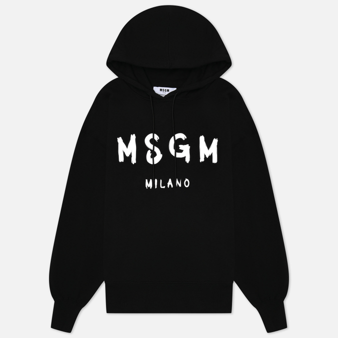 

Худи женское MSGM 2000MDM515 200001 99 черное L, 2000MDM515 200001 99