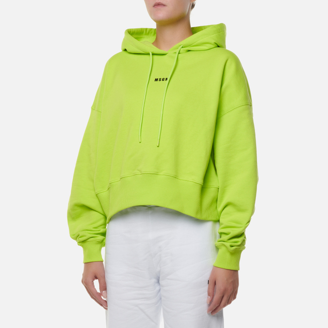 

Худи женское MSGM 3241MDM509 227299 33 зеленое M, 3241MDM509 227299 33