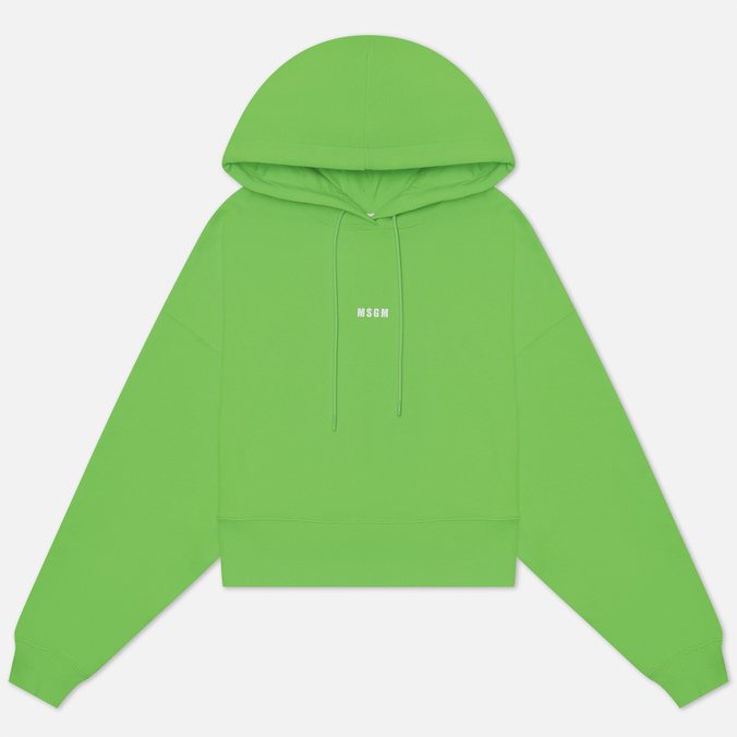 

Худи женское MSGM 3341MDM509 227799 36 зеленое S, 3341MDM509 227799 36
