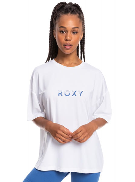 

Футболка женская Roxy ERJKT03878 белая 40, ERJKT03878