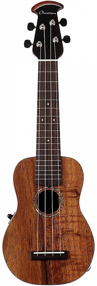 фото Ovation ucs10p-koae soprano ukulele celebrity standard plus natural koa укулеле сопрано эл