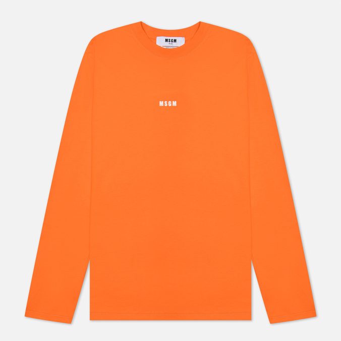 

Лонгслив женский MSGM 3341MDM501 227798 10 оранжевый S, 3341MDM501 227798 10