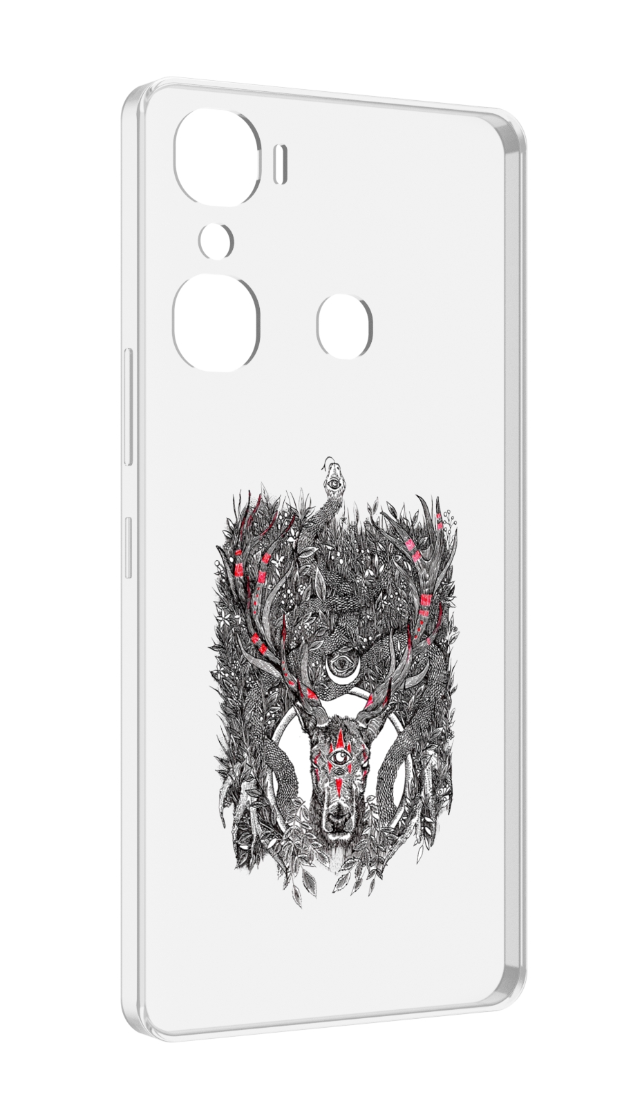 

Чехол MyPads Дизайнерские_676 для Infinix Hot 12 Pro, Прозрачный, Tocco