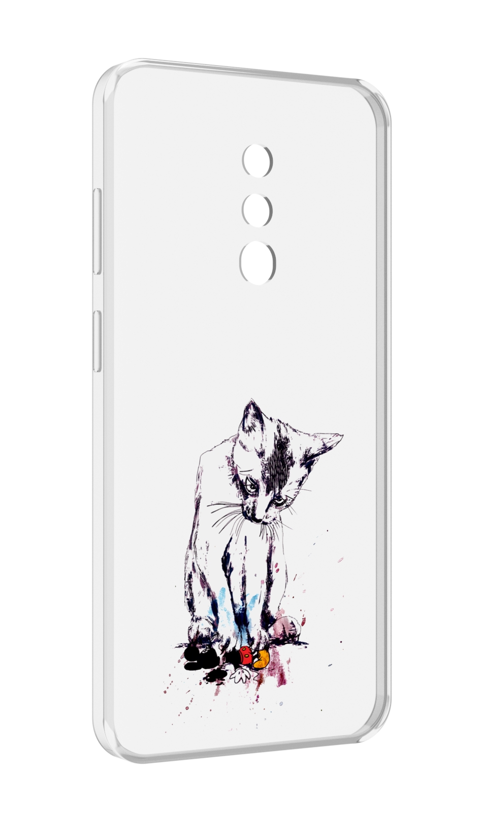 

Чехол MyPads кот и микки для Blackview BV5200, Прозрачный, Tocco