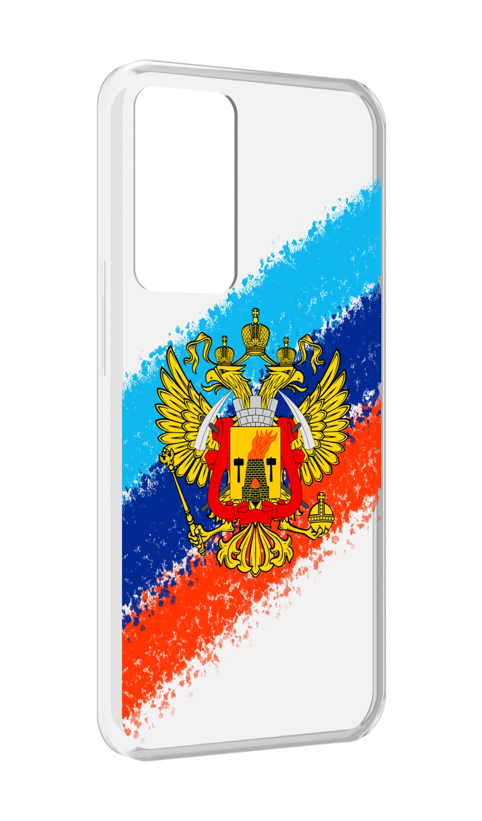 

Чехол MyPads герб флаг ЛНР для OPPO Reno 8 Lite, Прозрачный, Tocco