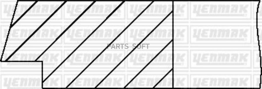 

Кольца поршневые DAEWOO / LADA / OPEL / d=86 (STD)