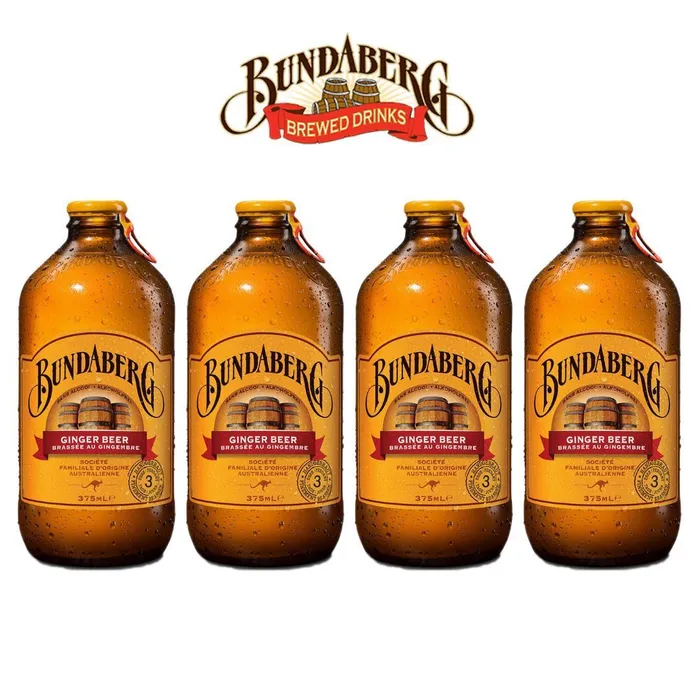 Лимонад Bundaberg ферментированный Имбирный, 375 мл х 4 шт