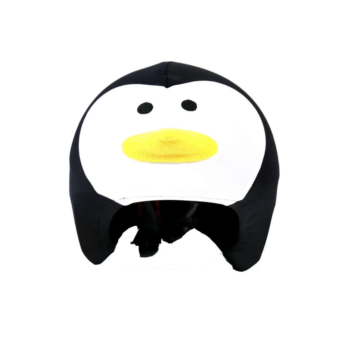 

047 Penguin нашлемник, Черный;белый;желтый, Penguin