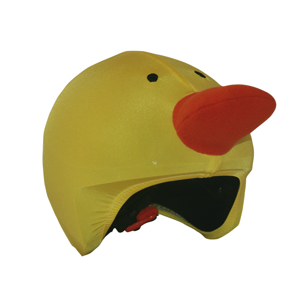 

026 Duck нашлемник, Желтый;красный, Duck