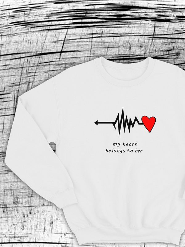 

Свитшот мужской SHARP&CUT AEF105494 белый XL, AEF105494