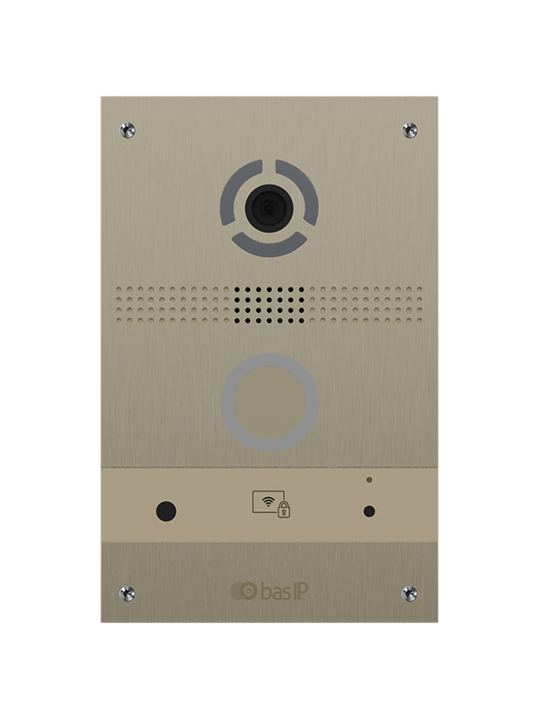 

Вызывная панель BAS-IP AV-08FB Gold
