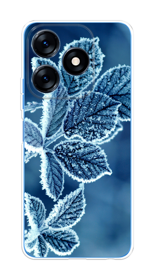 

Чехол на Tecno Spark 10/10C "Зима 6", Бирюзовый;белый, 303550-2