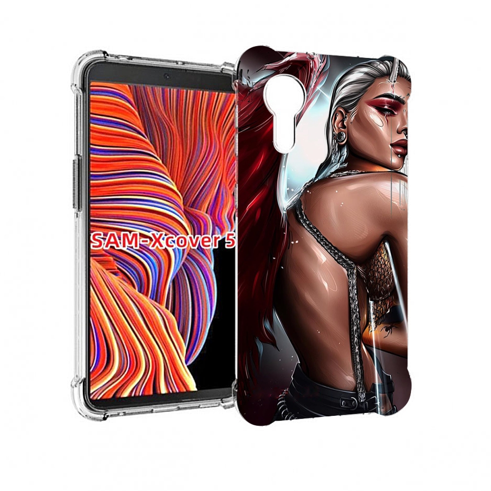 

Чехол MyPads девушка-с-крыльями женский для Samsung Galaxy Xcover 5, Прозрачный, Tocco