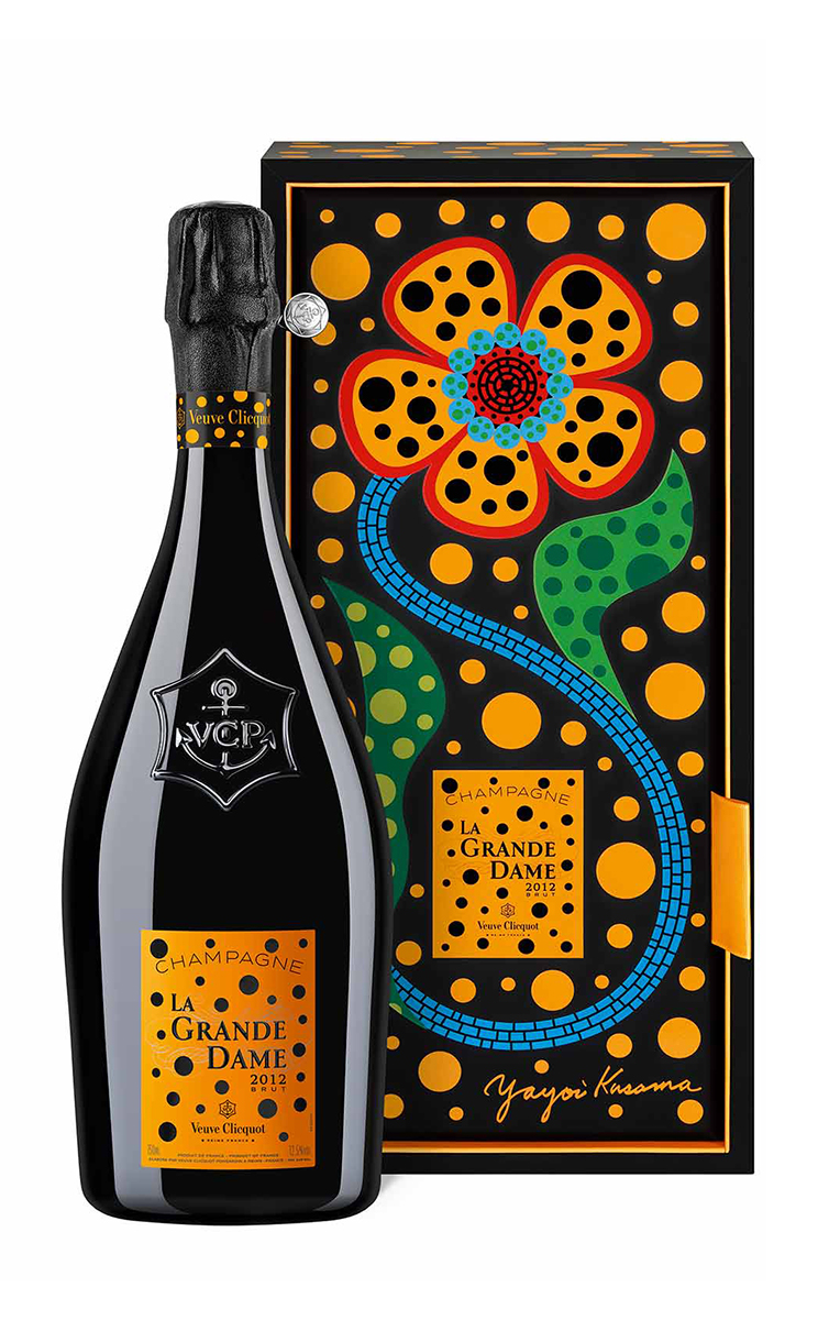 фото Шампанское брют белое veuve clicquot la grande dame vintage 2012 yayoi, франция, 0.75 л